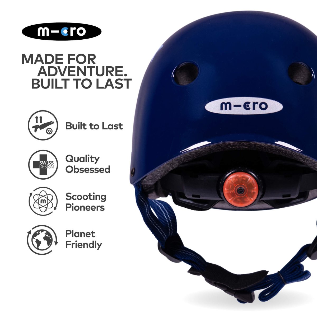 Micro Scooters Micro Printed Deluxe Helmet – Helmets for children, available at Learning Bugs UK