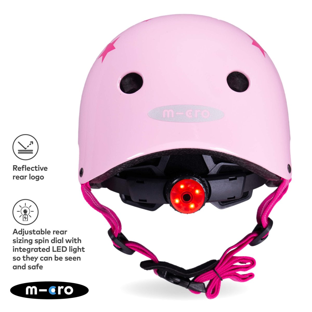 Micro Scooters Micro Printed Deluxe Helmet – Helmets for children, available at Learning Bugs UK