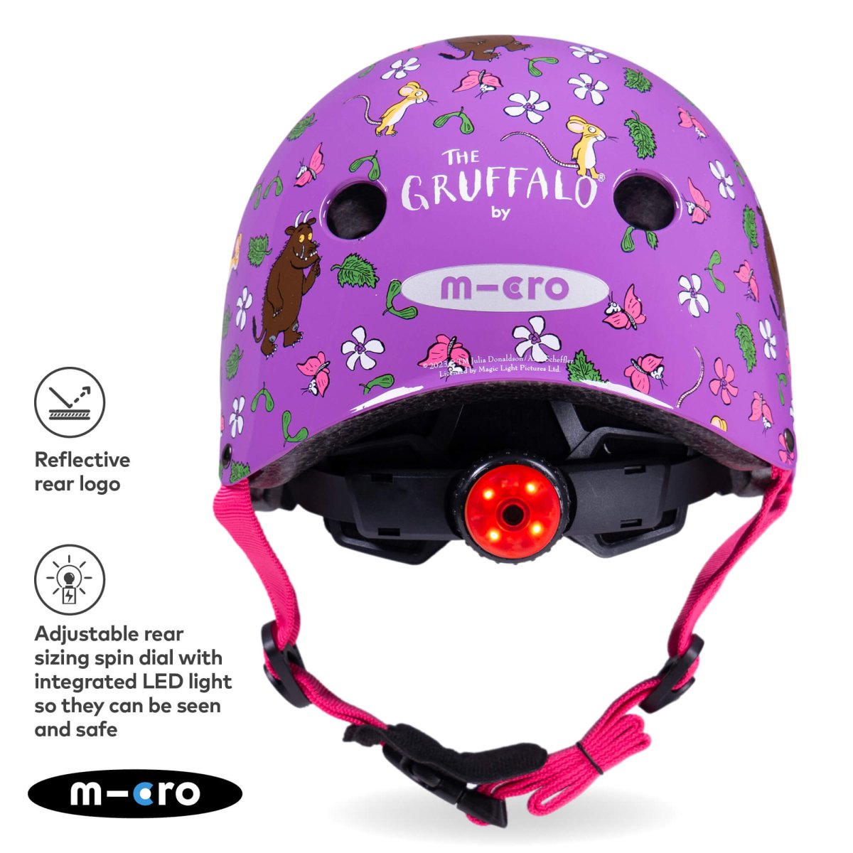 Micro Scooters Micro Gruffalo Helmet – Helmets for children, available at Learning Bugs UK