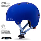 Micro Scooters Micro Plain Deluxe Helmet – Helmets for children, available at Learning Bugs UK
