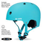 Micro Scooters Micro Plain Deluxe Helmet – Helmets for children, available at Learning Bugs UK