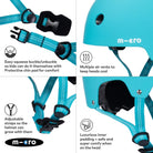 Micro Scooters Micro Plain Deluxe Helmet – Helmets for children, available at Learning Bugs UK