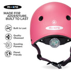 Micro Scooters Micro Plain ECO Matt Helmet – Helmets for children, available at Learning Bugs UK