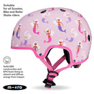 Micro Scooters Micro Printed Deluxe Helmet – Helmets for children, available at Learning Bugs UK