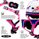 Micro Scooters Micro Printed Deluxe Helmet – Helmets for children, available at Learning Bugs UK