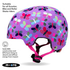 Micro Scooters Micro Printed Deluxe Helmet – Helmets for children, available at Learning Bugs UK