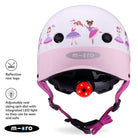 Micro Scooters Micro Printed Deluxe Helmet – Helmets for children, available at Learning Bugs UK