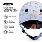 Micro Scooters Micro Printed Deluxe Helmet – Helmets for children, available at Learning Bugs UK