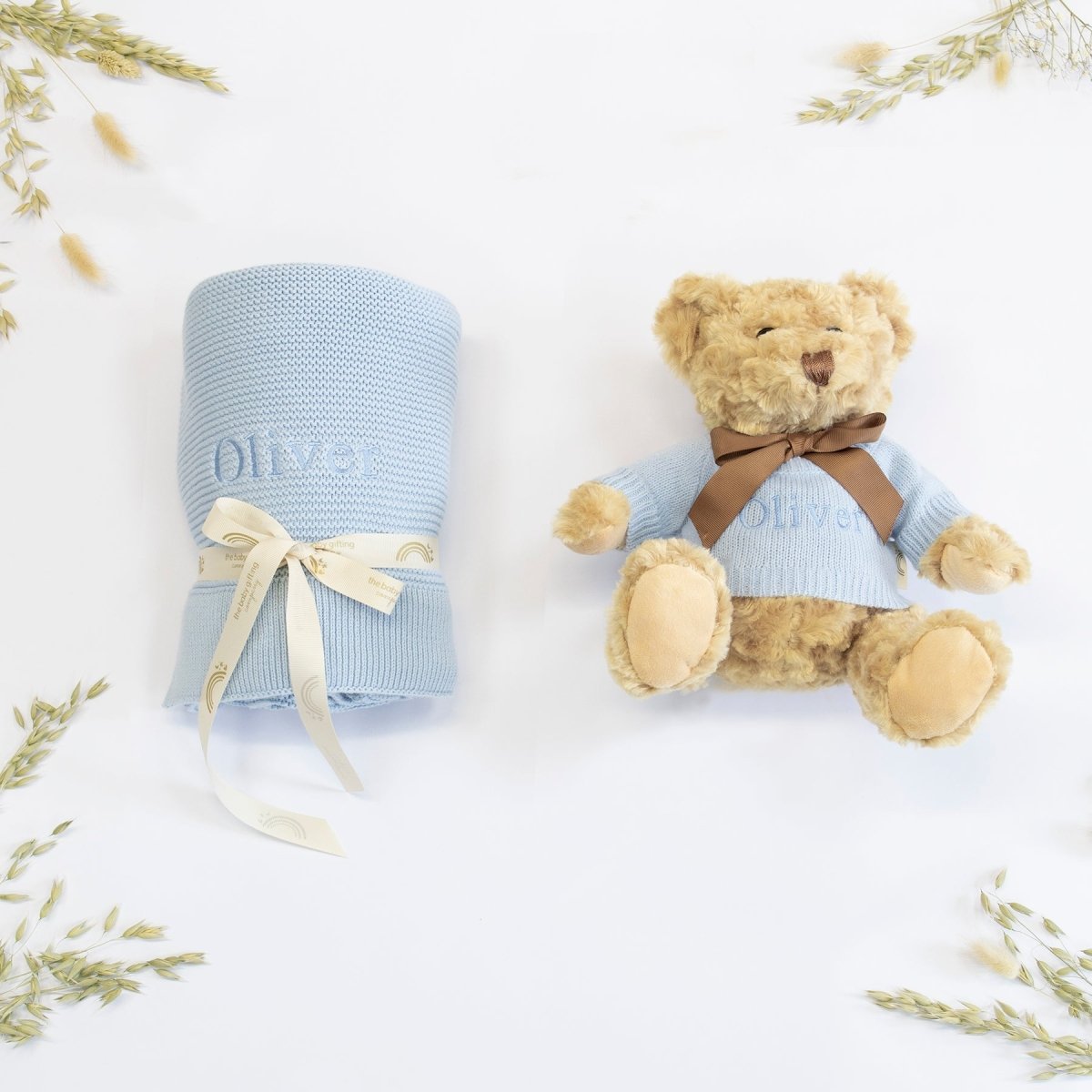 New Baby Blanket and Teddy – for children, available at Learning Bugs UK