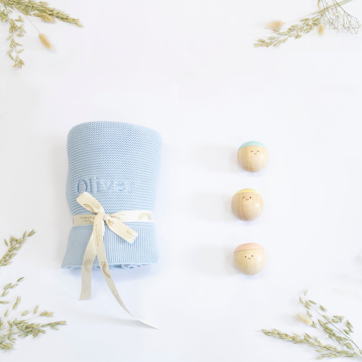 Blanket and Sensory Balls Gift Set – Gift Box for children, available at Learning Bugs UK