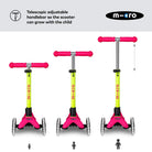 Micro Scooters Mini Micro Scooter Deluxe LED – Scooters for children, available at Learning Bugs UK