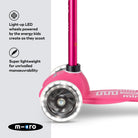 Micro Scooters Mini Micro Scooter Deluxe LED – Scooters for children, available at Learning Bugs UK