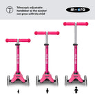 Micro Scooters Mini Micro Scooter Deluxe LED – Scooters for children, available at Learning Bugs UK