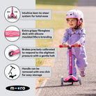 Micro Scooters Mini Micro Scooter Deluxe LED – Scooters for children, available at Learning Bugs UK