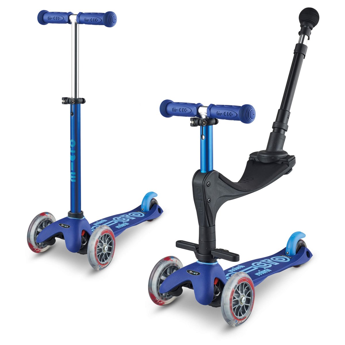 Micro Scooters Mini Micro 3-in-1 Deluxe Plus Scooter – Scooters for children, available at Learning Bugs UK