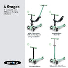 Micro Scooters Mini Micro 4-in-1 Mini 2 Grow Scooter – Scooters for children, available at Learning Bugs UK