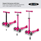 Micro Scooters Mini Micro 4-in-1 Mini 2 Grow Scooter – Scooters for children, available at Learning Bugs UK