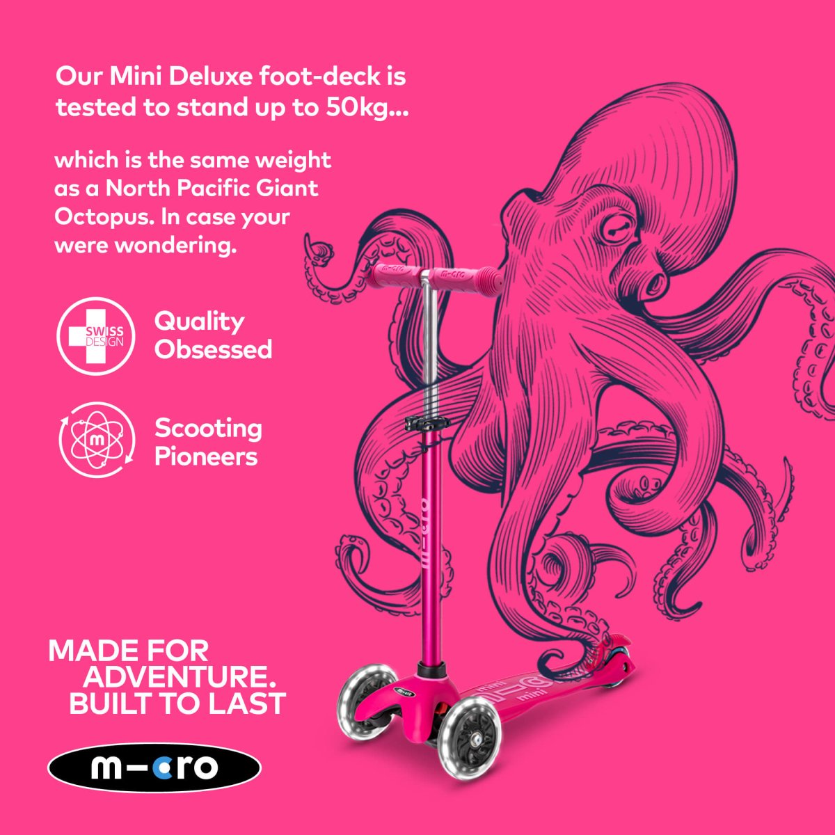 Micro Scooters Mini Micro 4-in-1 Mini 2 Grow Scooter – Scooters for children, available at Learning Bugs UK