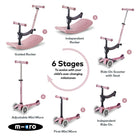 Micro Scooters Mini Micro 6-in-1 Rock & Go Scooter – Scooters for children, available at Learning Bugs UK