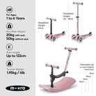 Micro Scooters Mini Micro 6-in-1 Rock & Go Scooter – Scooters for children, available at Learning Bugs UK