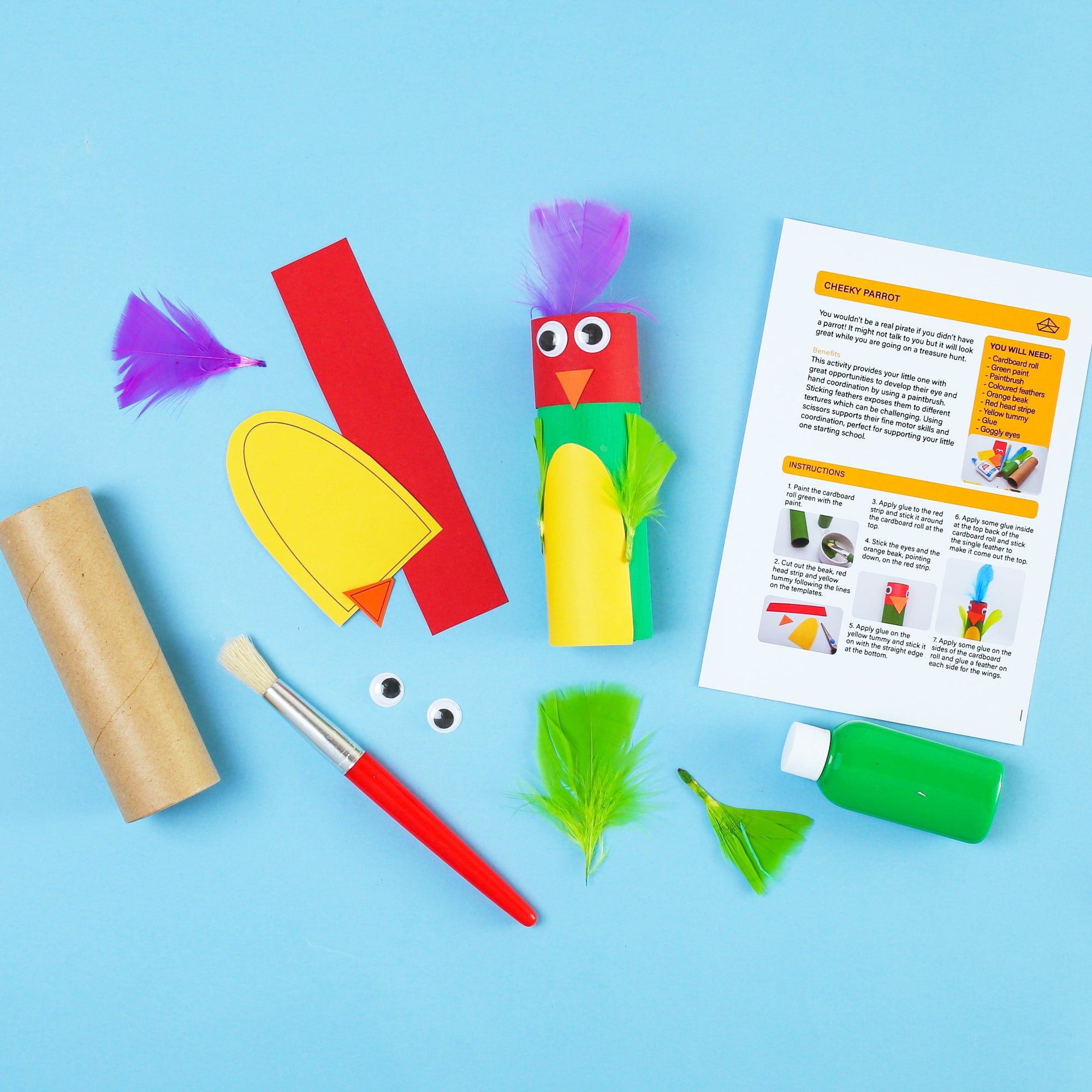 Pirate Activity Kit – Creative Adventure Craft Box for Kids