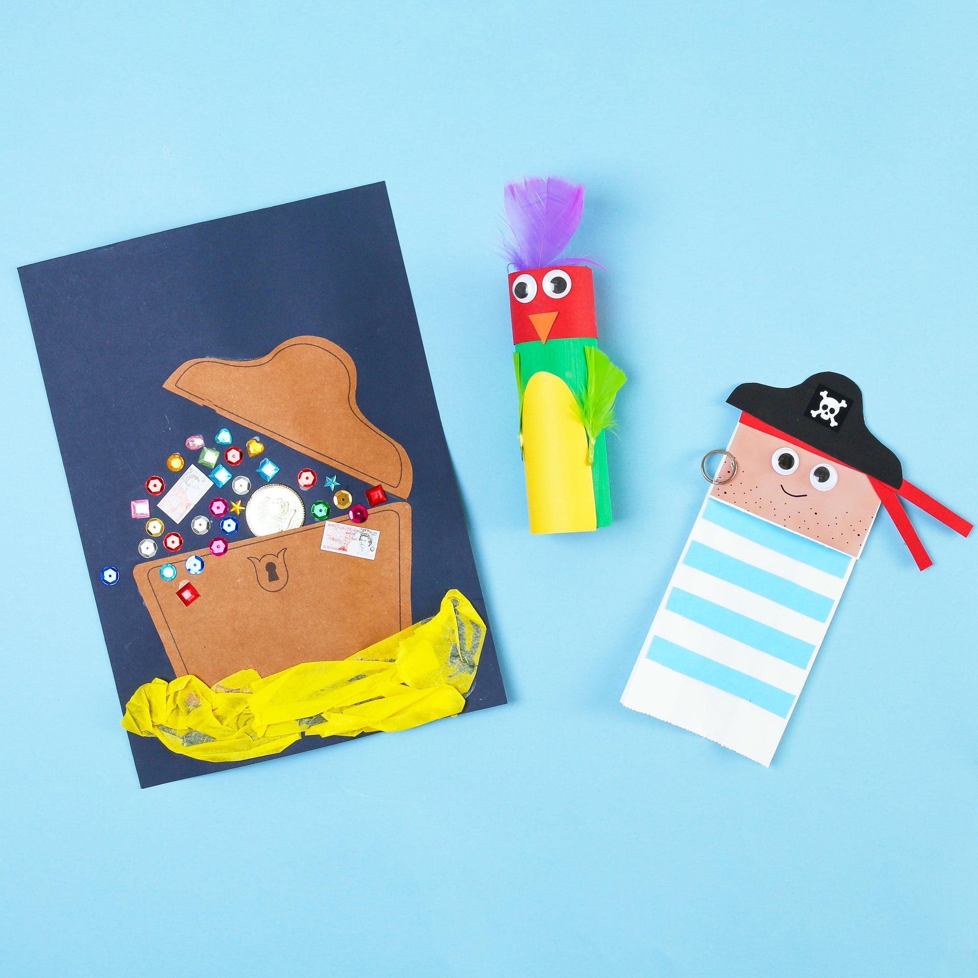 Pirate Activity Kit – Creative Adventure Craft Box for Kids