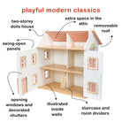 Buy Clover Dolls House | Wooden dolls house for kids by Learning Bugs UK