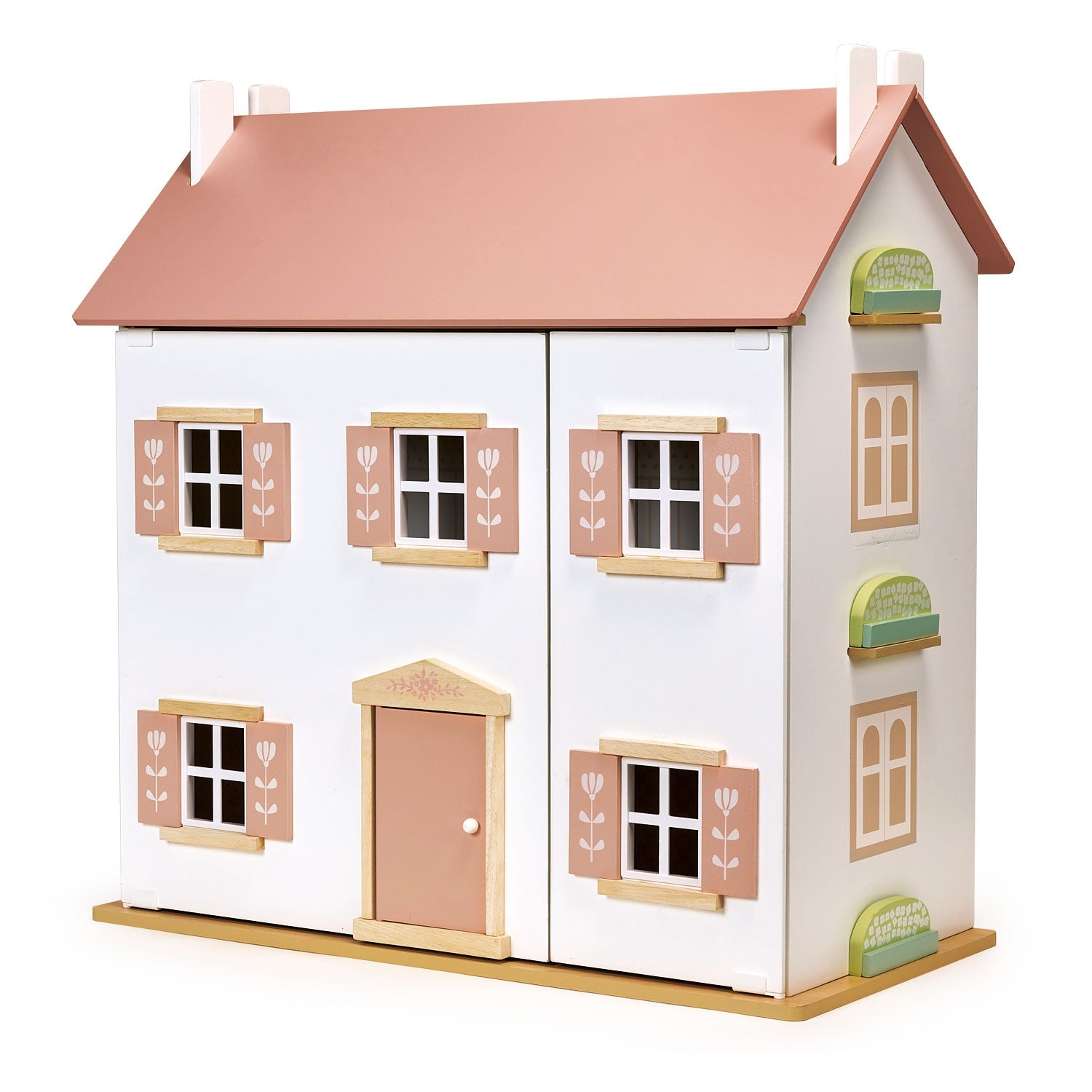 Buy Clover Dolls House | Wooden dolls house for kids by Learning Bugs UK