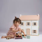 Buy Clover Dolls House | Wooden dolls house for kids by Learning Bugs UK