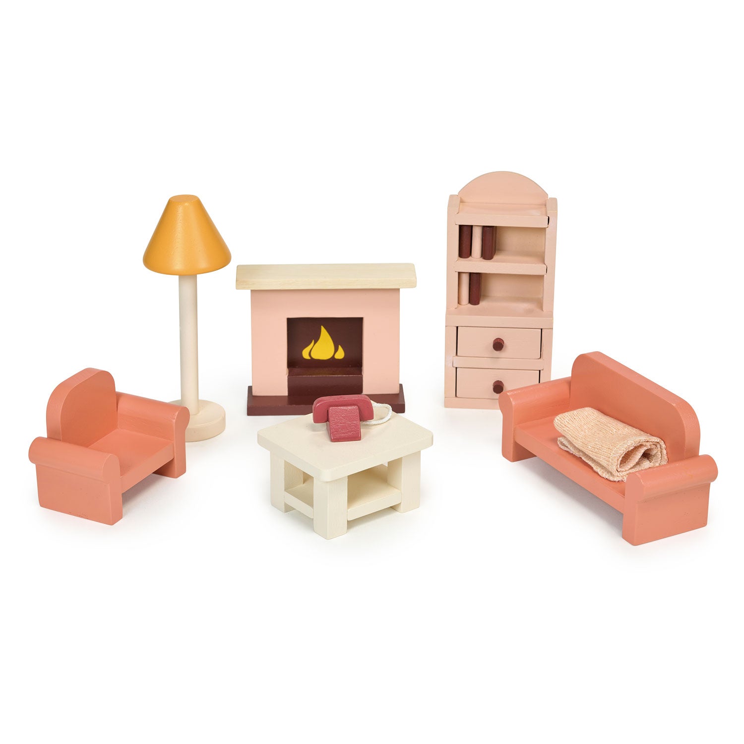 Buy Clover Dolls House | Wooden dolls house for kids by Learning Bugs UK