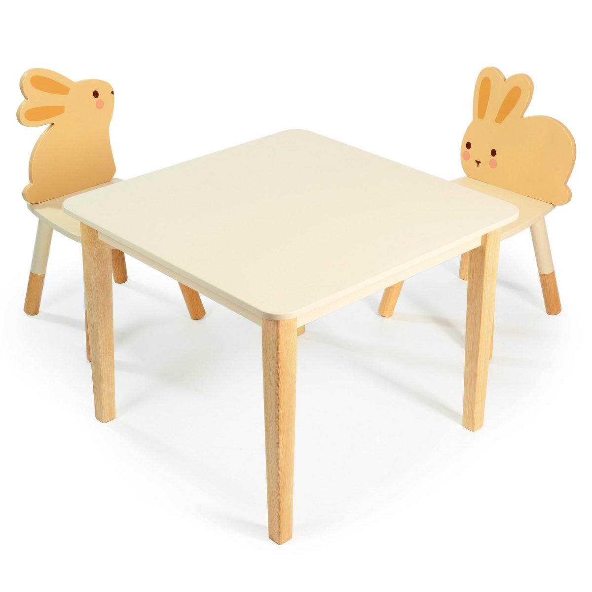 Bunny Table and Chair Set – for children, available at Learning Bugs UK