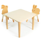 Bunny Table and Chair Set – for children, available at Learning Bugs UK