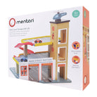 Buy Multi Level Garage with Lift | Wooden garage playset + cars for kids by Learning Bugs UK