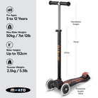 Micro Scooters Maxi Micro Scooter Deluxe LED – Scooters for children, available at Learning Bugs UK