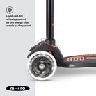 Micro Scooters Maxi Micro Scooter Deluxe LED – Scooters for children, available at Learning Bugs UK