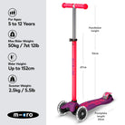 Micro Scooters Maxi Micro Scooter Deluxe LED – Scooters for children, available at Learning Bugs UK