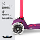 Micro Scooters Maxi Micro Scooter Deluxe LED – Scooters for children, available at Learning Bugs UK