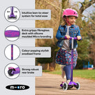 Micro Scooters Maxi Micro Scooter Deluxe LED – Scooters for children, available at Learning Bugs UK