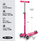 Micro Scooters Maxi Micro Scooter Deluxe LED – Scooters for children, available at Learning Bugs UK