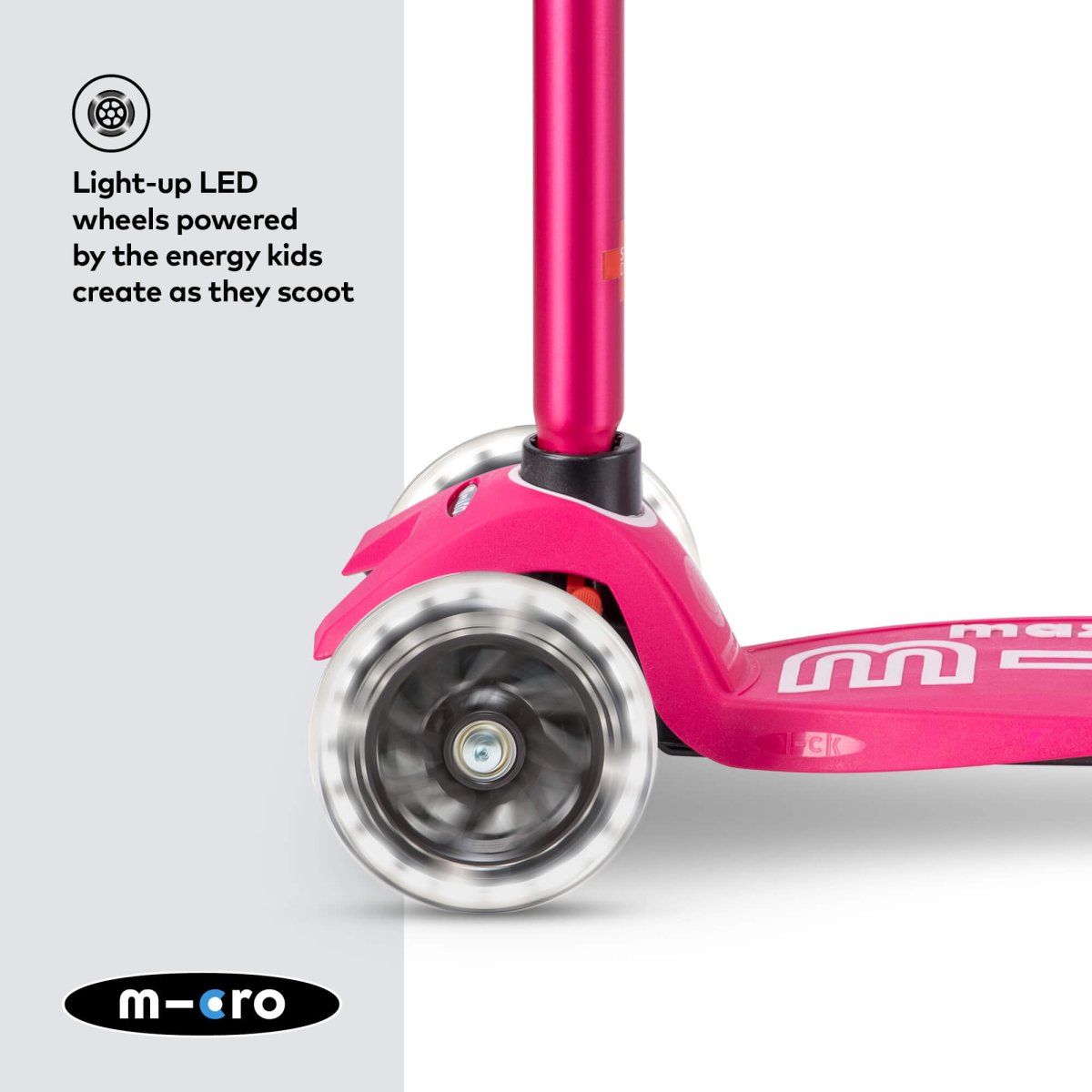 Micro Scooters Maxi Micro Scooter Deluxe LED – Scooters for children, available at Learning Bugs UK