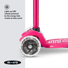 Micro Scooters Maxi Micro Scooter Deluxe LED – Scooters for children, available at Learning Bugs UK
