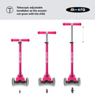 Micro Scooters Maxi Micro Scooter Deluxe LED – Scooters for children, available at Learning Bugs UK