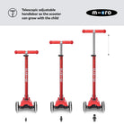 Micro Scooters Maxi Micro Scooter Deluxe LED – Scooters for children, available at Learning Bugs UK