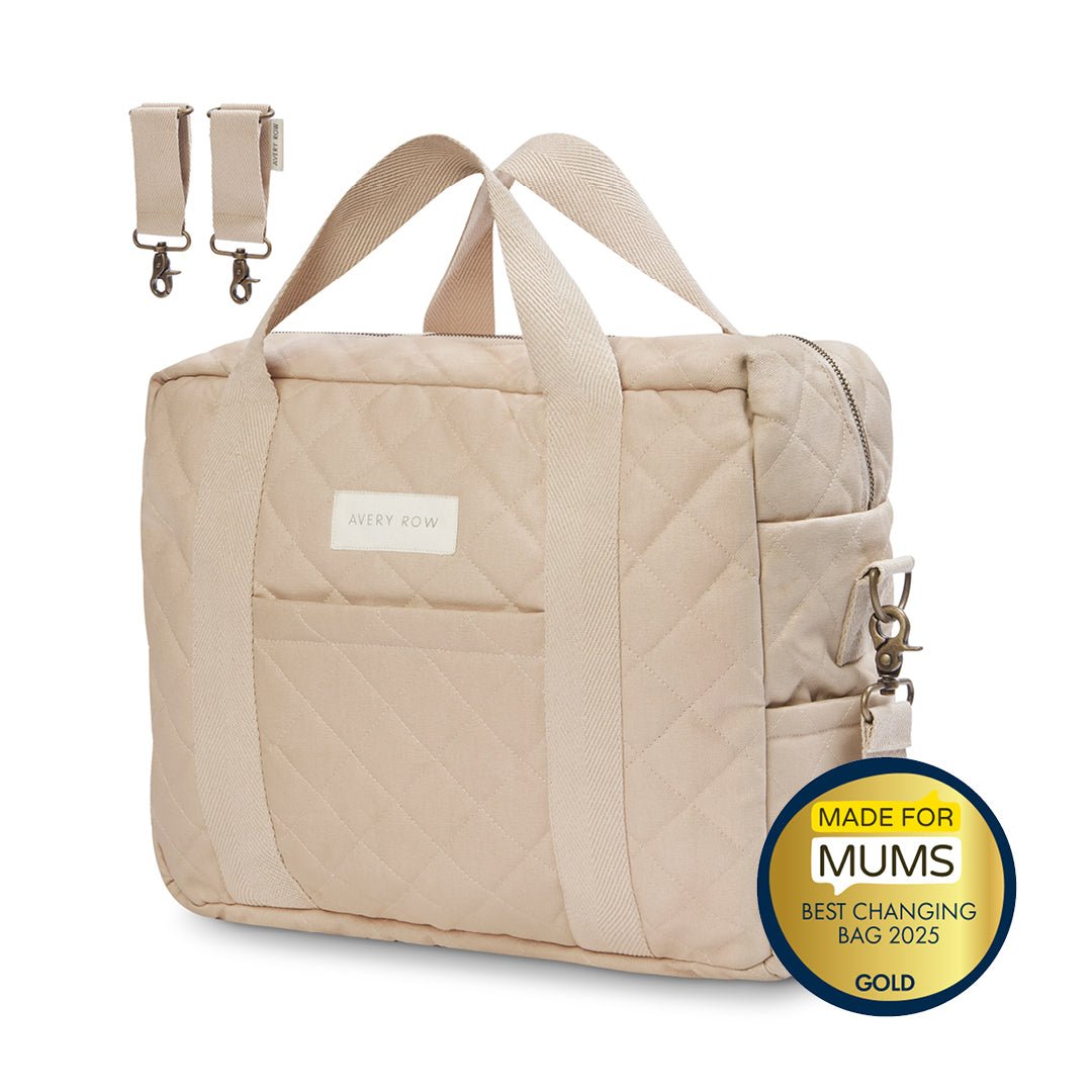 Buy Baby Changing Bag - Natural | Changing Bags & Travel Changing Mats for kids by Learning Bugs UK