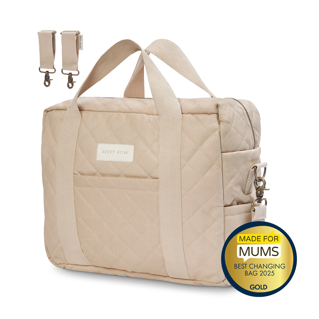 Baby Changing Bag - Natural