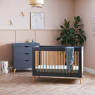 Obaby Maya Mini 2 Piece Room Set - Slate With Natural