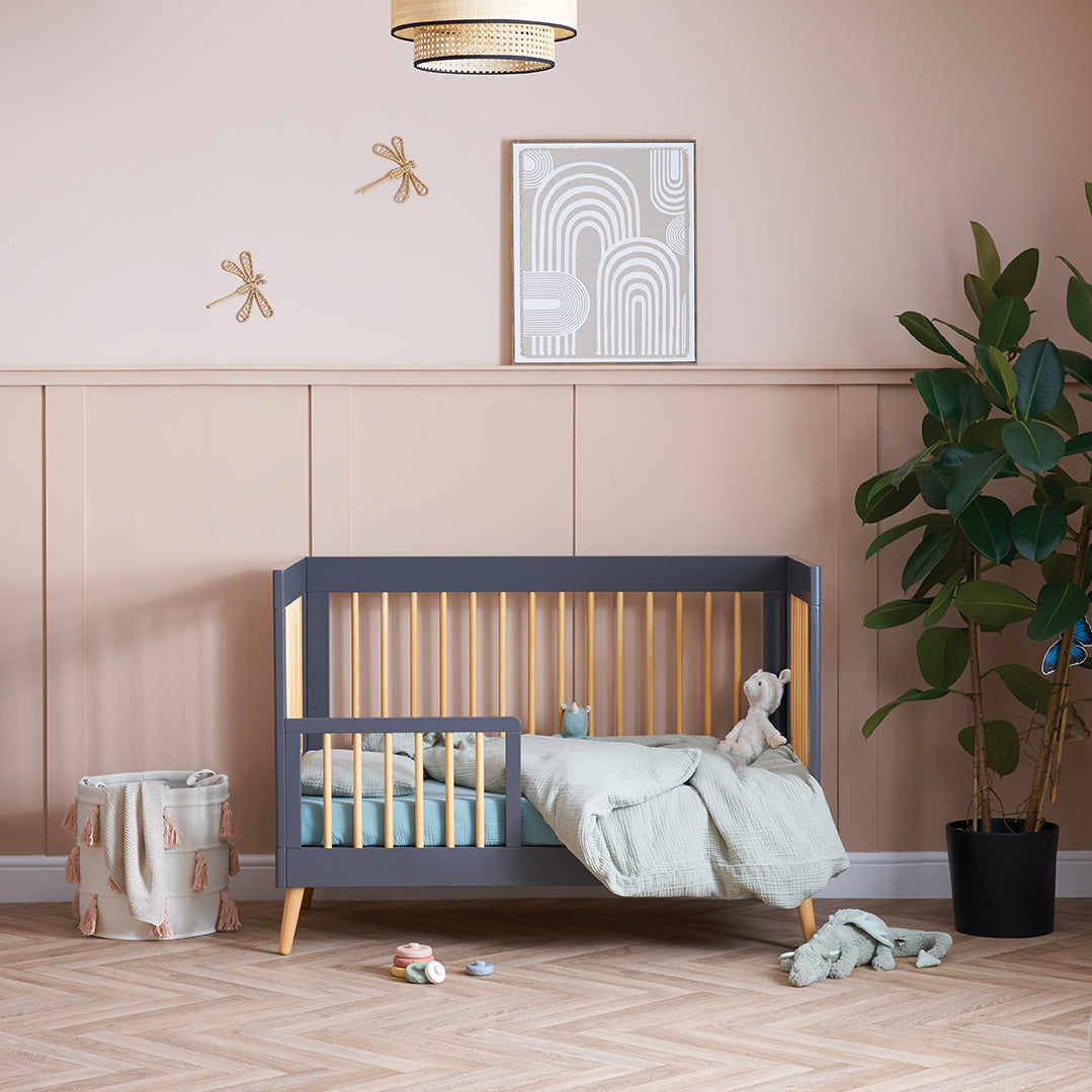 Obaby Maya Mini 2 Piece Room Set - Slate With Natural