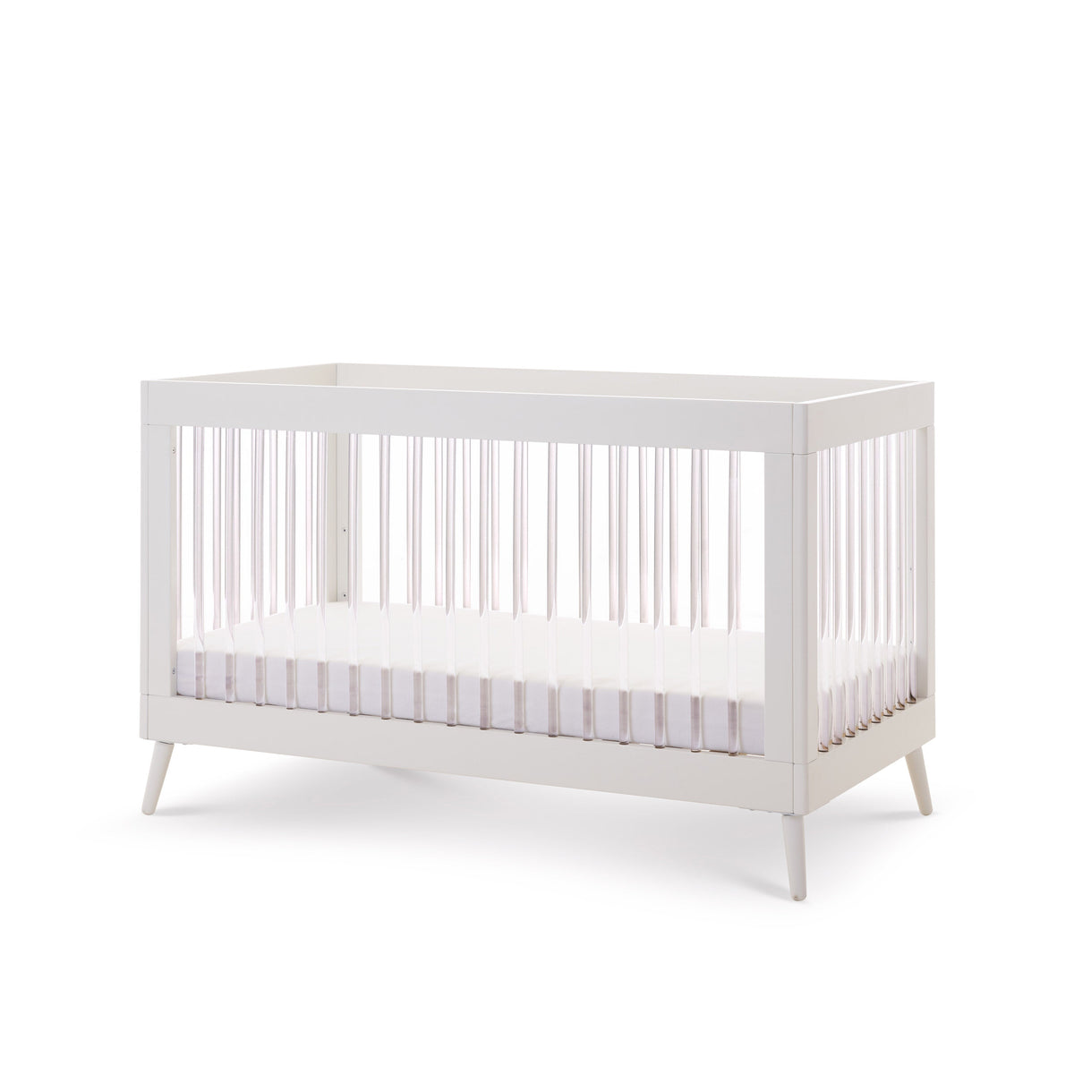 Obaby Maya 3 Piece Room Set - White With Acrylic