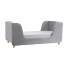 Obaby Lumi Velvet Toddler Bed - Grey