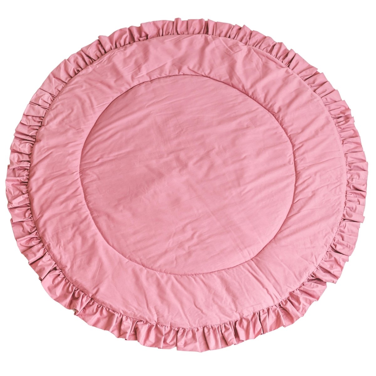 MINICAMP Kids Playmat with Ruffled Border in Rose – Playmats for children, available at Learning Bugs UK